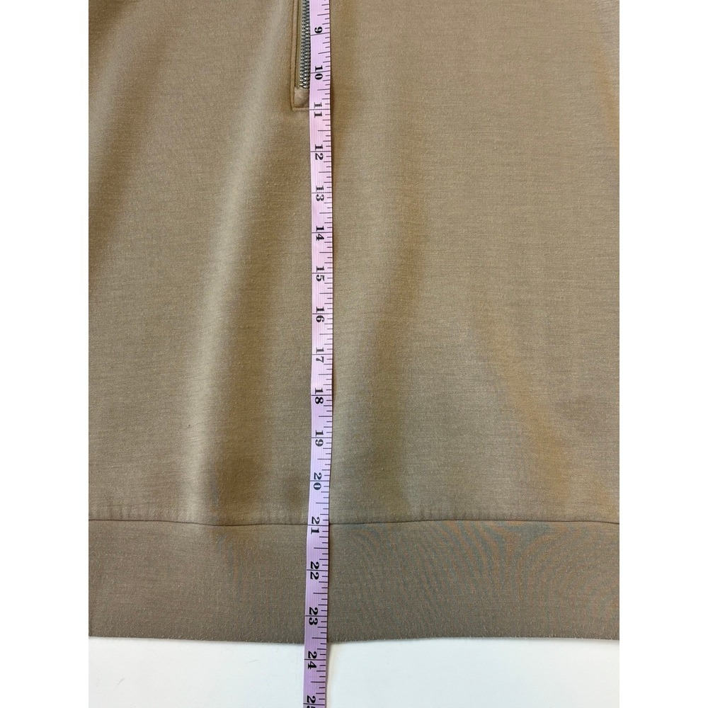 Spanx AirEssentials Half Zip Jogger Set Taupe Women XL 1X Loungewear 2-Piece - Picture 13 of 14